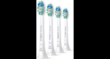 Philips Sonicare C2 Optimal Plaque Defence HX9024/10 - Opzetborstels - 4 stuks