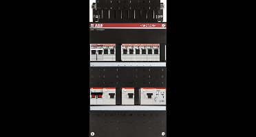ABB Hafonorm Installatiekast - Groepenkast- Groepenkast met installatie automaat- 1SPF006907F0750 - E2MKS