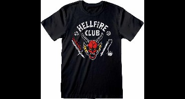 Stranger Things shirt – Hellfire Club maat M