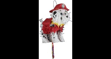 PAW Patrol - Pull Pinata - Marshall - Rood/Wit