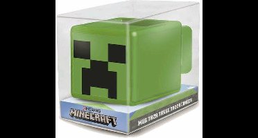 Minecraft 3D Mug Creeper Face