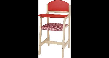 VIGA houten poppenstoel, afm 29x31x60 cm, 1 stuk