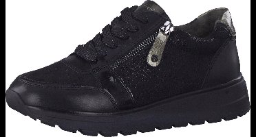Tamaris Comfort Fit Dames Sneaker - 83709-098 Zwart - Maat 37