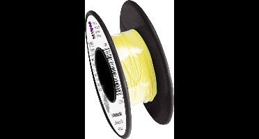 TRU COMPONENTS 1572157 Wire-wrap-draad Wire Wrap 1 x 0.20 mm² Geel 15 m