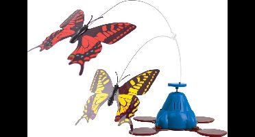 whirling wiggler - kattenspeelgoed - vlinder