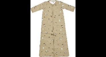 Meyco Baby Forest Animals baby slaapzak met afritsbare mouwen - sand - 110cm - 2.5 TOG