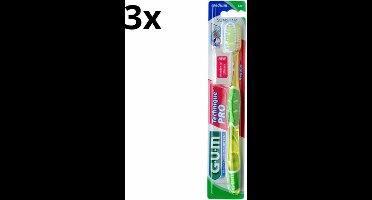 3x GUM Technique Pro Tandenborstel Medium - Voordeelverpakking