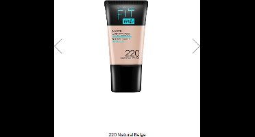 Maybelline Fit Me Matte + Poreless Foundation - 220 Natural Beige - 18 ml
