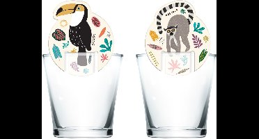 Glas decoratie | Zoo Party