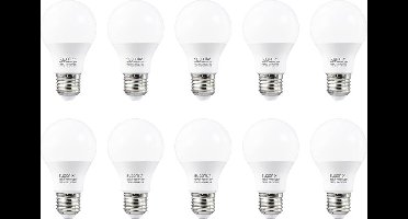 Sygonix SY-5237740 LED-lamp Energielabel E (A - G) E27 7.3 W = 60 W Warmwit (Ø x h) 60 mm x 105 mm Niet dimbaar 10 stuk(s)