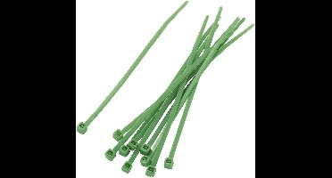 TRU COMPONENTS 1592779 TC-PBR-100-4GN203 Assortiment kabelbinders 100 mm 2.20 mm Groen 100 stuk(s)