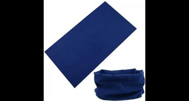 New Age Devi - "Sportcol Sjaal: Perfect voor Skiën, Hardlopen, Fietsen & Motor - Elastisch, One Size, Dames/Heren/Kinderen - Blauw"