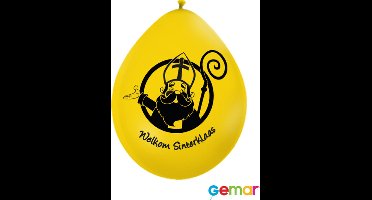 Ballonnen Welkom Sinterklaas Geel (Lucht)
