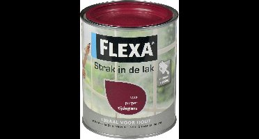 Flexa Strak In De Lak Zijdeglans - Purper - 0,75 liter
