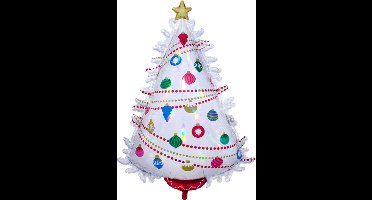 Amscan - Folieballon Supershape Kerstboom Iridescent