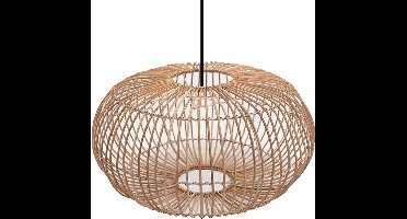 Groenovatie Rotan / Rieten Hanglamp - Handgemaakt - Naturel - ⌀40 cm