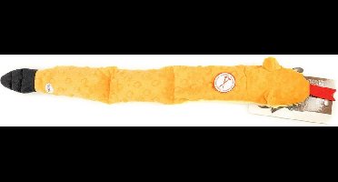 Dog toy Gloria Dogmonsters 65 x 5 x 6 cm Orange Snake