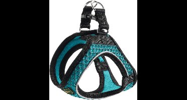 Hondentuigje Hunter Hilo-Comfort Turkoois XL S/M (48-55 cm)