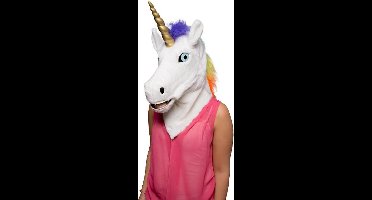 Folat - Masker Met Bewegende Mond Unicorn (1 Stuks)