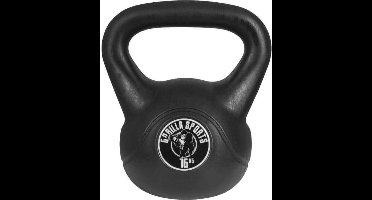 Gorilla Sports Kettlebell - Kunststof - 16 kg