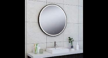 Sanifun spiegel Nero 800 Led