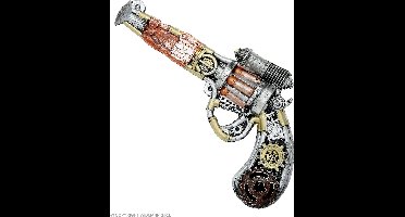Steampunk pistool foam