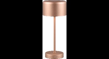 REALITY JEFF - Tafellamp - Coffee - incl. 1x SMD 1.5W - Touch functie - Oplaadbaar - Dimbaar