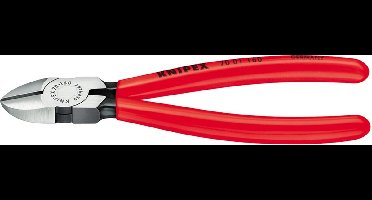 Knipex 70 01 160 Zijsnijtang Gepolijst/kunststof 160mm