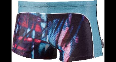 BECO zwemboxer, UV SPF50+, gevoerd, multi color/zwart, maat 5