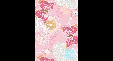 Hangetiketten op rol formaat 25x42mm blanco