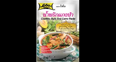 Lobo Rode Country Style Currypasta 12 x 50 g