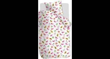Ambiante Tutti Frutti dekbedovertrek - Eenpersoons - 140x200/220 - Multi