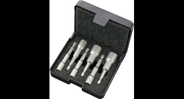 Felo Dopsleutelbitset Magnetisch 6-delig