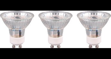 LED Lamp - Torna Rova - Set 3 Stuks - GU10 Fitting - 3W - Warm Wit 3000K