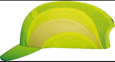 Stootpet - Lichtgewicht - Fluor Geel - Short Peak A1 EN 812