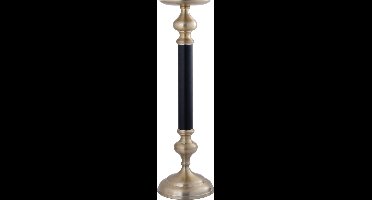 PTMD Ixen Kandelaar - 24x24x76 cm - Aluminium - Champagne