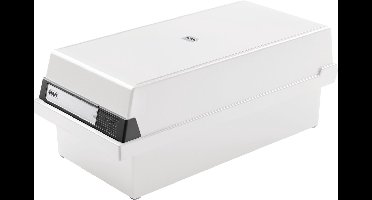 HAN 955-11 955-11 Kaartenbak Lichtgrijs Aantal kaarten (max.): 1.300 kaarten DIN A5 liggend