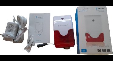 Marmitek - Etiger - Elro Sigmatek 433Mhrz draadloze Sirene voor onder andere Home Assistance, Homey ed maar ook alarmen van Etiger, Elro, Sigmatek alarmsystemen