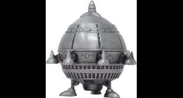 FaNaTtik E.T. Replica Scaled Replica 40th Anniversary Spaceship Limited Edition 9 cm Grijs