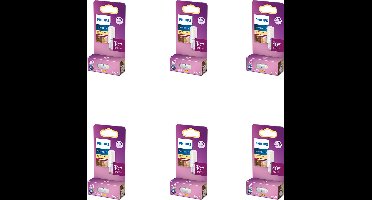 Philips Voordeelverpakking - G9 - LED Capsulelamp - 40W - Dimbaar - Warmwit Licht - Set van 6 Stuks