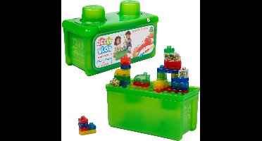 Goliath Jelly Blox Storage Box - Constructiespeelgoed - Zachte Bouwblokken - Pijnvrij Spelen - Vanaf 2 jaar - BPA vrij