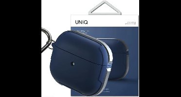 UNIQ - Valencia - AirPods - 3 - hoesje - blauw/blauw - Antimicrobieel