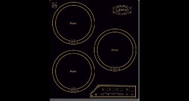 Kaiser inductiekookplaat KCT 4795 FI AD, inbouwkookplaat, KCT 4795 FI AD, 3 kookzones, 45 cm
