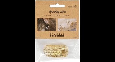 Creativ Company Sieradendraad 1 mm Goud 2,5 m