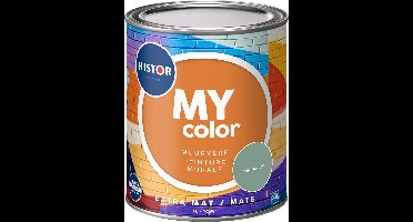 Histor MY Color Muurverf Extra Mat - Reinigbaar - Extra Dekkend - 2.5L - Vining Ivy - Groen