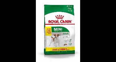 Royal Canin Mini Adult - Hondenvoer - 8+1 kg Bonusbag