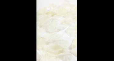 500 Rozenblaadjes Creme - Bruiloft Huwelijk Decoratie Rozen blaadjes