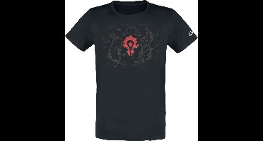 World Of Warcraft Azeroth Horde Heren T-shirt - zwart - L