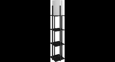 Asir - Vloerlamp - Zwart - 135 x 21 x 21 cm