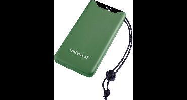 (Intenso) F10000 Powerbank 10.000 mAh Li-Po - display - PD en QC 3.0 - groen (7332037)